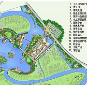 恒隆花园 大洋湾生态运动公园平面图副本