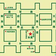 华城新村 区位图