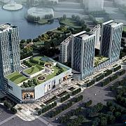 金鹰天地广场 鸟瞰图