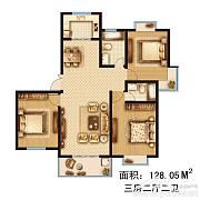 3室2厅2卫 3室2厅2卫