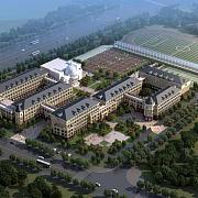 四季新城 城北实验小学鸟瞰图