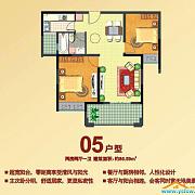 中南世纪城1B地块05户型86.59平米 中南世纪城1B地块05户型86.59平米