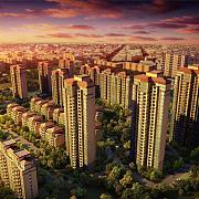 中建城中壹号公馆 外景俯视图