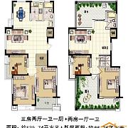 1、2号楼跃层 1、2号楼跃层
