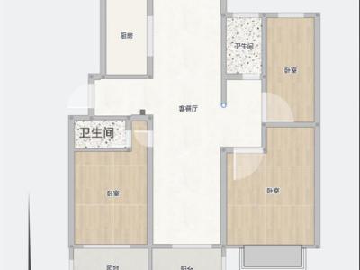 悦达西园 135平豪装3室2厅送车库10平 136万元图片