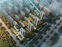 金辉·优步花苑 鸟瞰图