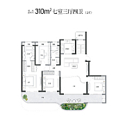 310㎡七室三厅四卫（2F） 310㎡七室三厅四卫（2F）