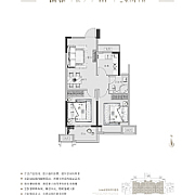 77㎡一室一厅一卫 77㎡一室一厅一卫
