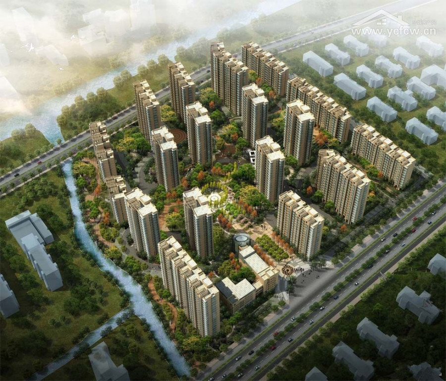 如意花园鸟瞰图