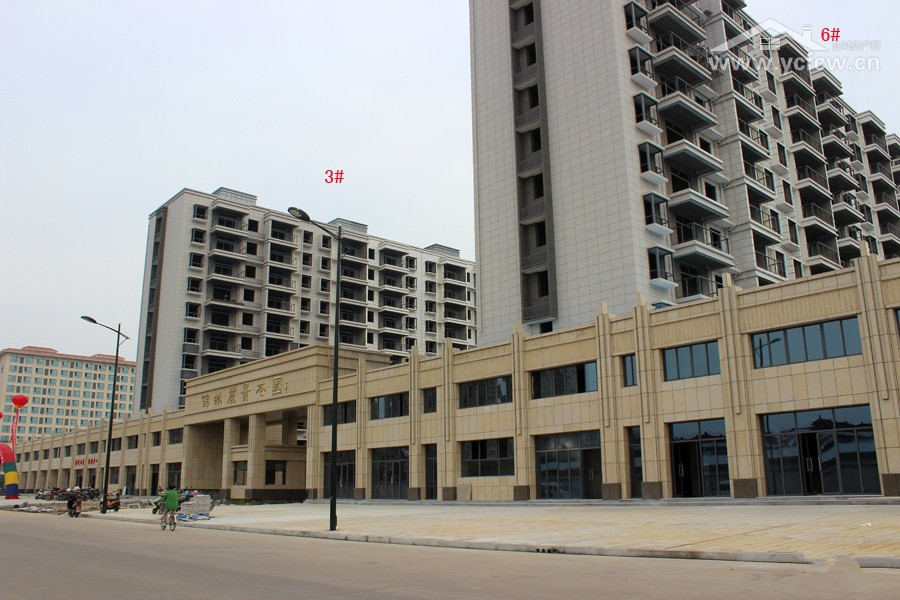 9月工程进度_锦城丽景实景图-盐城房产网